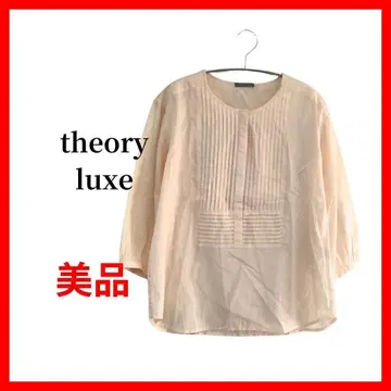 theory luxe 띠어리 럭스 블라우스 노카라 B1629