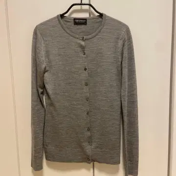 JOHN SMEDLEY 울 가디건 그레이 여성용 S