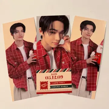 니키 ENHYPEN WORLD 홀리데이 3장 세트