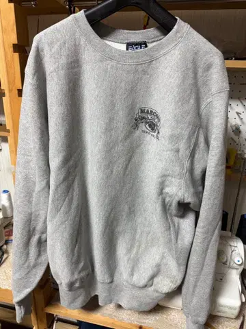 90's EAGLE USA 리버스 위브 맨투맨 L