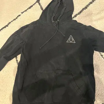HUF 블랙 후드티 L 사이즈