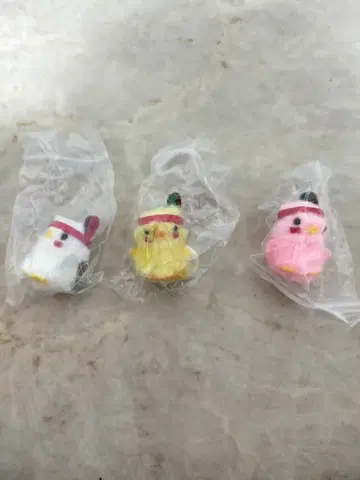 삐요리나 1호 캡슐 토이 오미야 3체 컴플리트