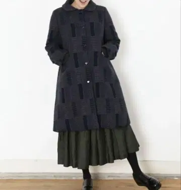 리제타 LISETTE 리제타 피오나 푸들 블루 충전솜 다운 코트