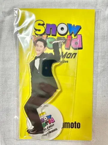 [ 미개봉 새상품 ] 이와모토 아크릴 스탠드 Snow World