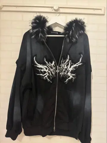 REFLEM 퍼 후드티 집업 후드티