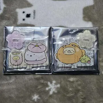 스미코구라시 모두 함께 느긋한 화과자 여행 아크릴 스탠드 시로쿠마 고양이