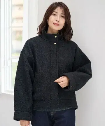 블루종 숏코트 foundgood 슬라이버 블루종