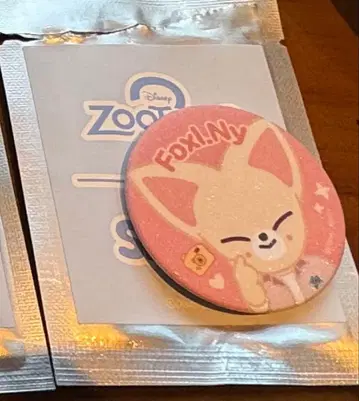 StrayKids 스키즈 주토피아 콜라보 캔뱃지 폭시니