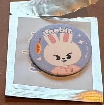 StrayKids 스키즈 주토피아 콜라보 캔뱃지 리비트