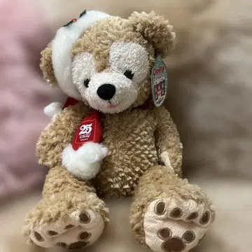 오픈 마우스 더피 * 25주년 크리스마스 * 봉제 인형 *