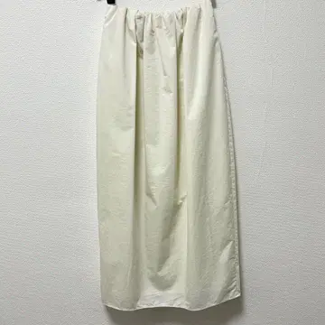 UNITED ARROWS 코쿤 타이트 스커트 화이트 사이즈 36