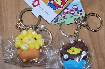 산리오 미야쿠미야쿠 최애 컬러 & 파스텔 폼폼푸딩 2종 세트