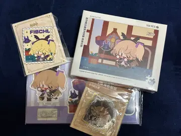 원신 피쉬르 4세트 장난 파티