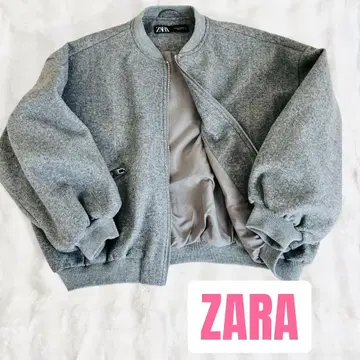 ZARA 봄버 자켓 그레이 S 사이즈 자라