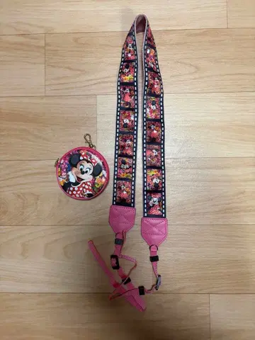 미니 마우스 실사 디즈니 카메라 스트랩