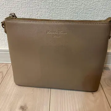 사만다 타바사 베이지 숄더백 핸드백 투웨이