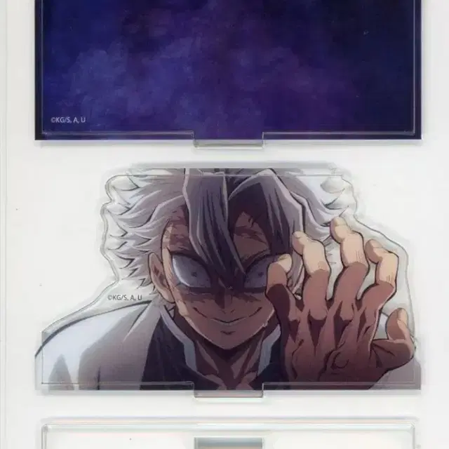 귀멸의 칼날 시나즈가와 사네미 아크릴 스탠드 유포터블 기둥 피규어 인형