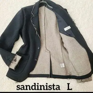 산디니스타 테일러드 자켓 그런지 네이비 자유로운 스타일링