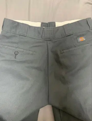 Dickies 874 워크 팬츠 차콜 그레이