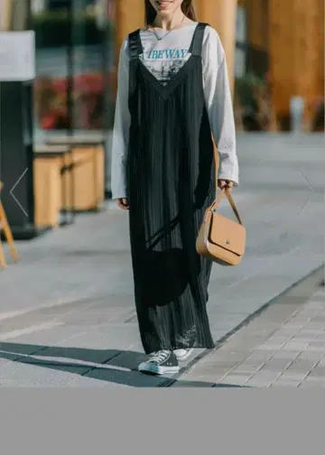 Bou jeloud 플리츠 전후 2WAY 점프 스커트