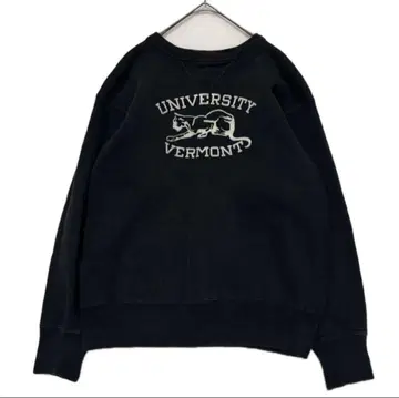 WAREHOUSE 양V 플로키 블랙팬서 로고 맨투맨 40