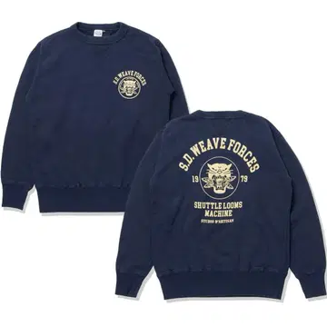 새상품 STUDIO D'ARTISAN 맨투맨 8156A XL 네이비