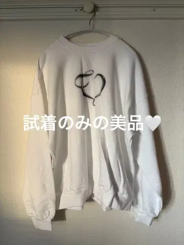 thevirgins 하트 로고 맨투맨