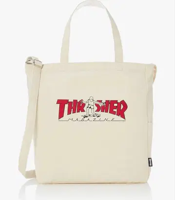 THRASHER 트레셔 토트백 캠퍼스 원단
