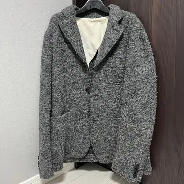컴시즘 남성용 L 사이즈 아우터 그레이 자켓