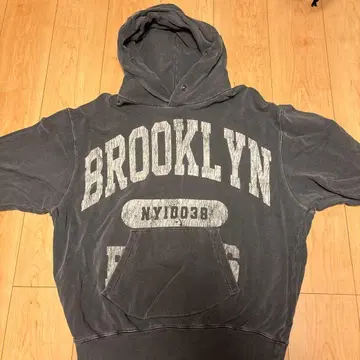 BROOKLYN 후드티 다크 그레이