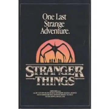 STRANGER THINGS 5 포스터 61cmx91.5cm