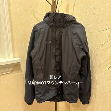 초레어! 00s Marmot 마운틴 파카 블랙