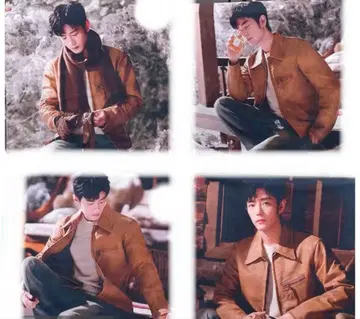 샤오잔  랄프 로렌 최신 광고 쿠션 커버 4개 세트