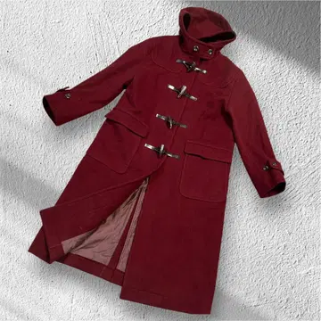 23구 여성용 롱 더플 코트 보르도 38