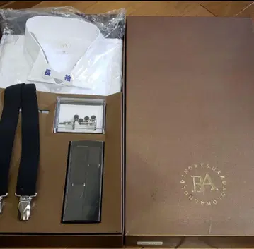 [ 하자품 가격 인하 ] 아쿠아 그라치에 신랑 셔츠 일식 세트