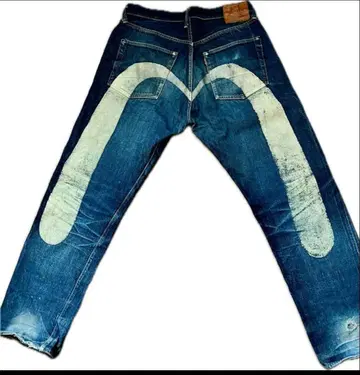 EVISU No.1SPECIAL LOT2001 35 x 35 화이트