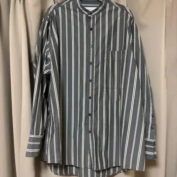 todayful 스트라이프 오버 셔츠 클리닝 완료