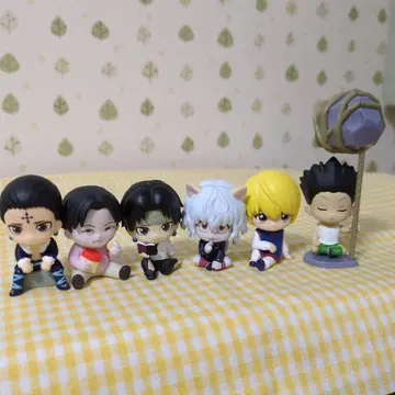 HUNTERXHUNTER 미니 피규어 6체 세트