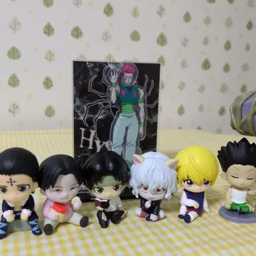HUNTERXHUNTER 미니 피규어 6체 세트
