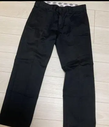 Dickies 블랙 워크 팬츠