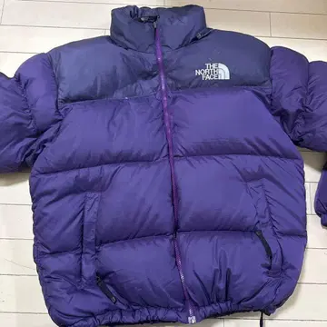90s (레어) 더 노스페이스 퍼플 다운 자켓