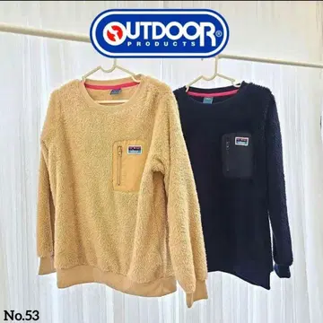 여성용 상의 보아 트레이닝복 플리스 기모 OUTDOOR 복슬복슬