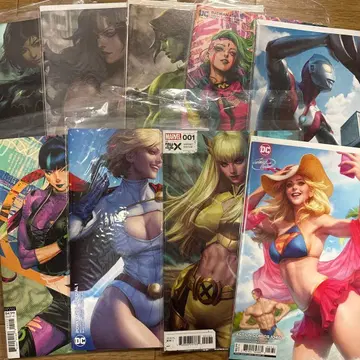 [아메리칸 코믹스] STANLEY ARTGERM LAU 커버 9권 세트