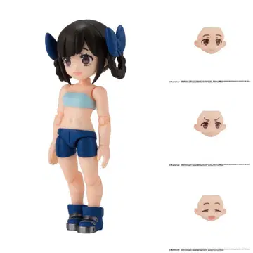 블랙 헤어 아이돌 해적 (헤어스타일 변경) 블랙 아이돌 페이스 ABC