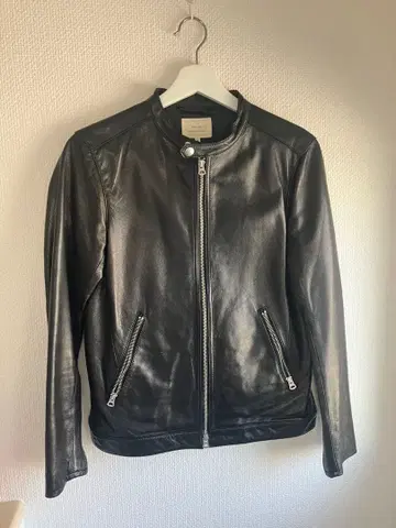 가죽 싱글 라이더 자켓