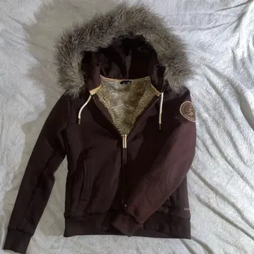 TOMMY HILFIGER 풀 집업 퍼 후드티