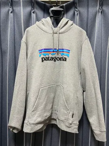 patagonia 그레이 후드 부착 후드티