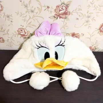 디즈니 팬캡 데이지 복슬복슬 방울