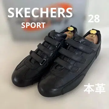 크리스마스 SALE SKECHERS SPORT 가죽 스니커즈 벨크로 28