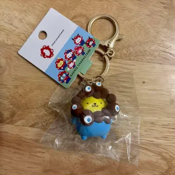 [레어] 오사카 간사이 만박 산리오 먀쿠먀쿠 파스텔 키링 푸딩